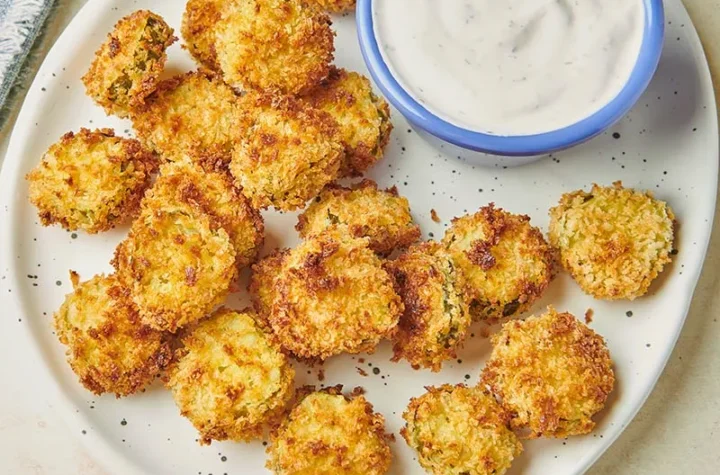 Fried Pickles with Ranch Appetizers