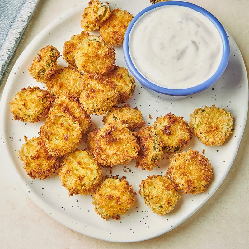 Fried Pickles with Ranch Appetizers