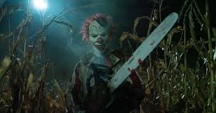 Clown in a Cornfield